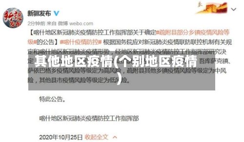 其他地区疫情(个别地区疫情)