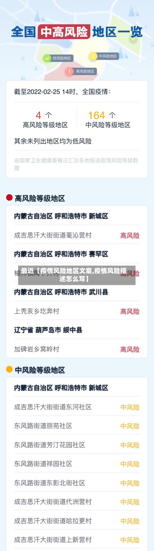 最近【疫情风险地区文案,疫情风险描述怎么写】-第2张图片