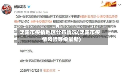 沈阳市疫情地区分布情况(沈阳市疫情风险等级最新)