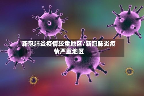 新冠肺炎疫情较重地区/新冠肺炎疫情严重地区
