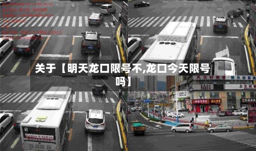 关于【明天龙口限号不,龙口今天限号吗】-第2张图片