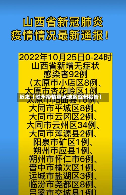 近来【滁州疫情重点地区滁州役情】-第3张图片