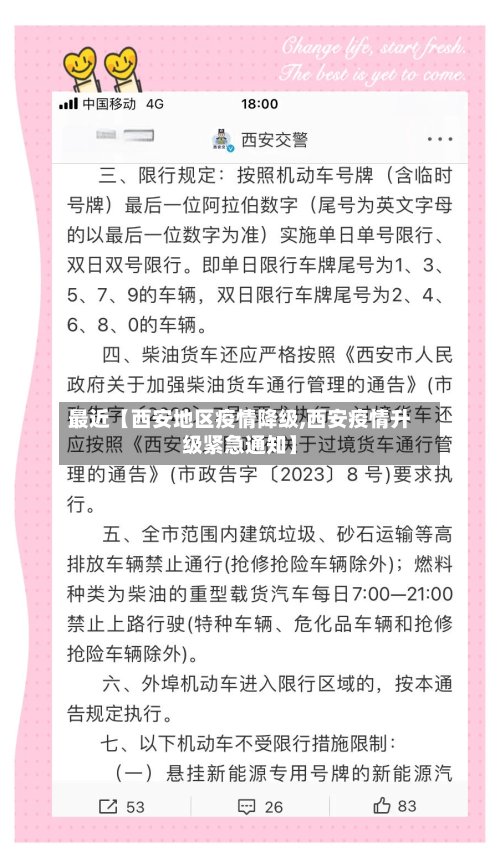 最近【西安地区疫情降级,西安疫情升级紧急通知】-第3张图片