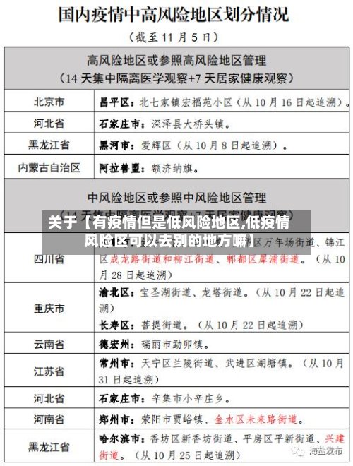 关于【有疫情但是低风险地区,低疫情风险区可以去别的地方嘛】