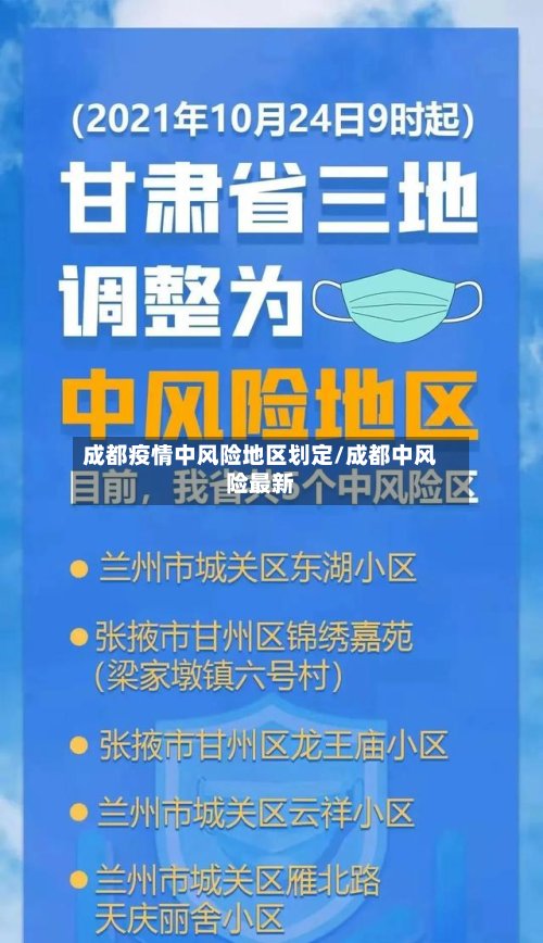 成都疫情中风险地区划定/成都中风险最新