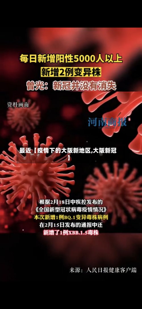 最近【疫情下的大阪新地区,大阪新冠】-第3张图片