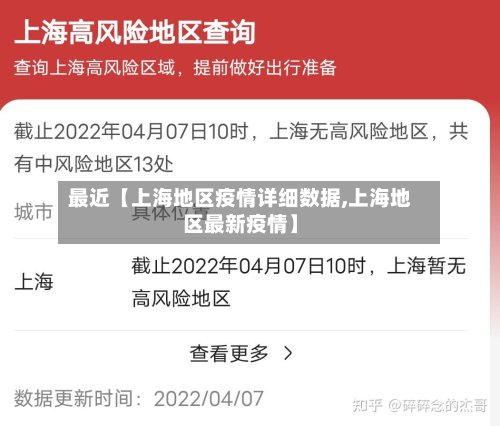 最近【上海地区疫情详细数据,上海地区最新疫情】