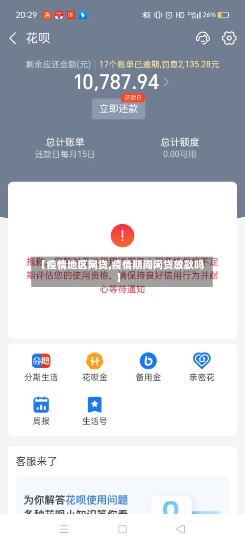 【疫情地区网贷,疫情期间网贷放款吗】