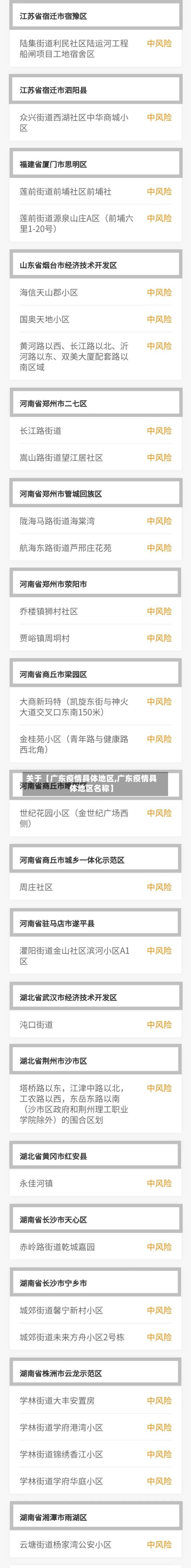 关于【广东疫情具体地区,广东疫情具体地区名称】