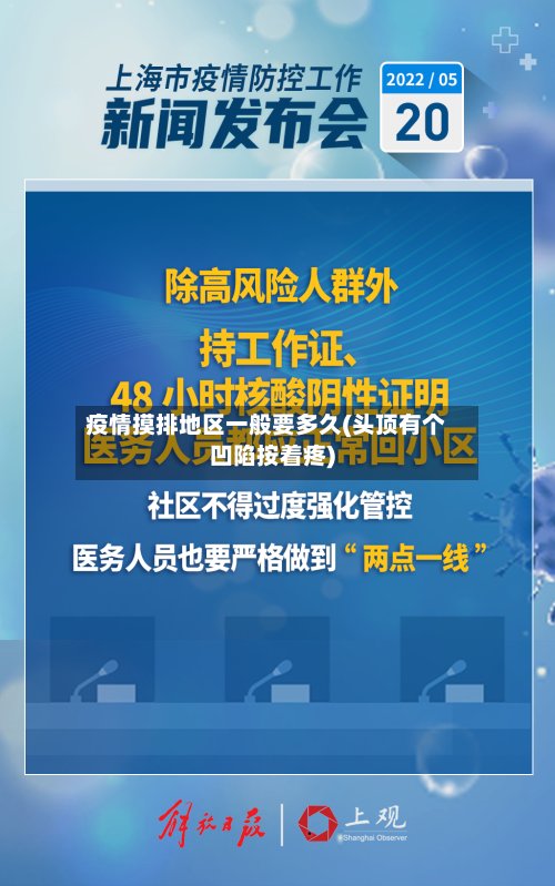 疫情摸排地区一般要多久(头顶有个凹陷按着疼)