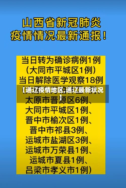 【通辽疫情地区,通辽最新状况】