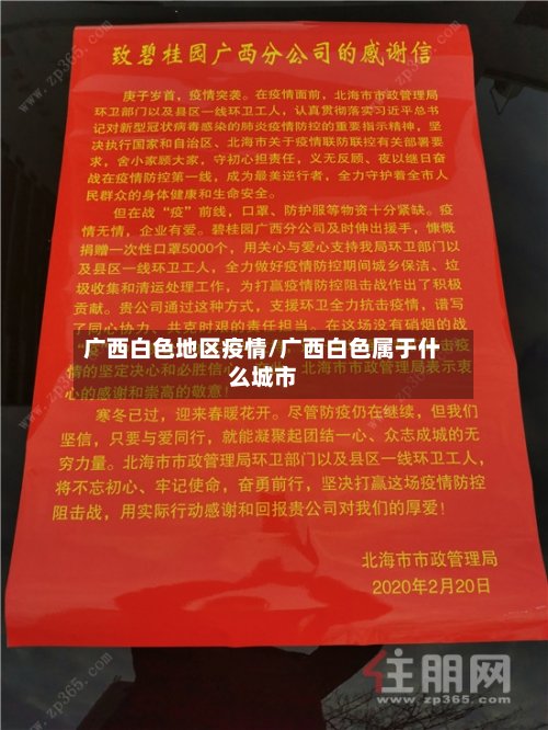 广西白色地区疫情/广西白色属于什么城市-第3张图片