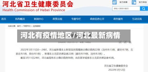 河北有疫情地区/河北最新病情-第2张图片