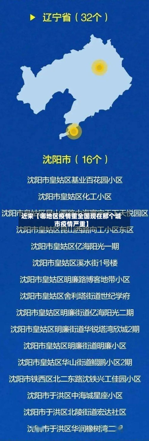 近来【哪地区疫情重全国现在那个城市疫情严重】