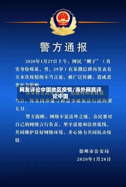 网友评论中国地区疫情/海外网民评论中国