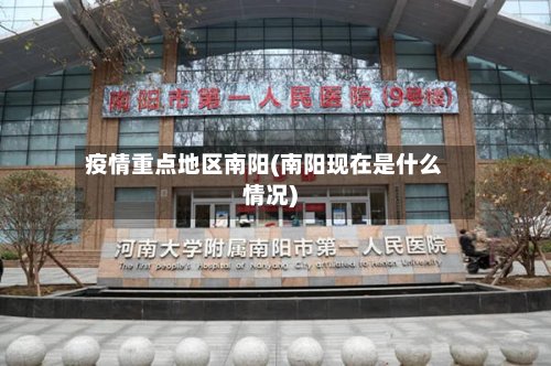 疫情重点地区南阳(南阳现在是什么情况)