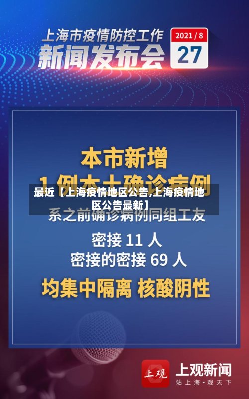 最近【上海疫情地区公告,上海疫情地区公告最新】-第2张图片
