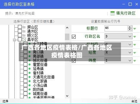 广西各地区疫情表格/广西各地区疫情表格图