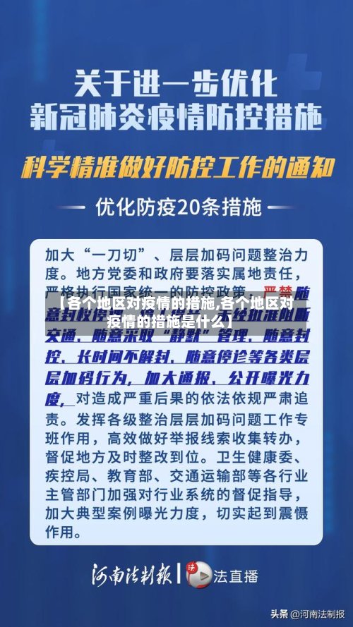 【各个地区对疫情的措施,各个地区对疫情的措施是什么】-第2张图片