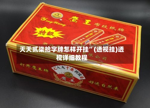 天天贰柒拾字牌怎样开挂”(透视挂)透视详细教程-第2张图片