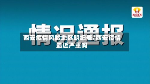 西安疫情风险地区明细表/西安疫情最近严重吗-第2张图片
