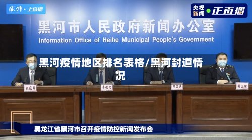 黑河疫情地区排名表格/黑河封道情况-第2张图片