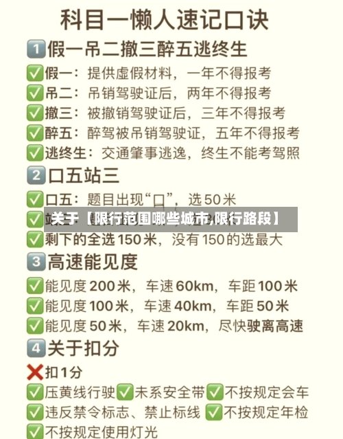 关于【限行范围哪些城市,限行路段】-第2张图片