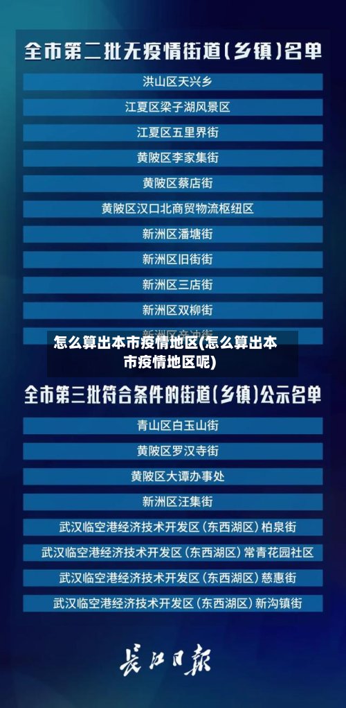 怎么算出本市疫情地区(怎么算出本市疫情地区呢)