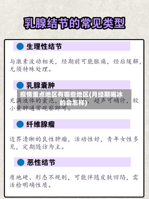 疫情重点地区有哪些地区(月经期喝冰的会怎样)