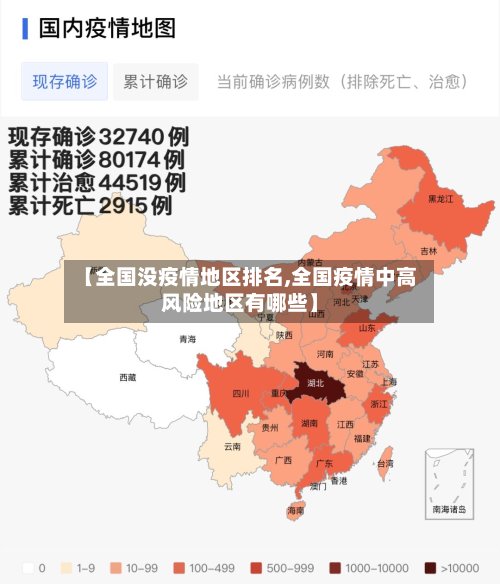 【全国没疫情地区排名,全国疫情中高风险地区有哪些】
