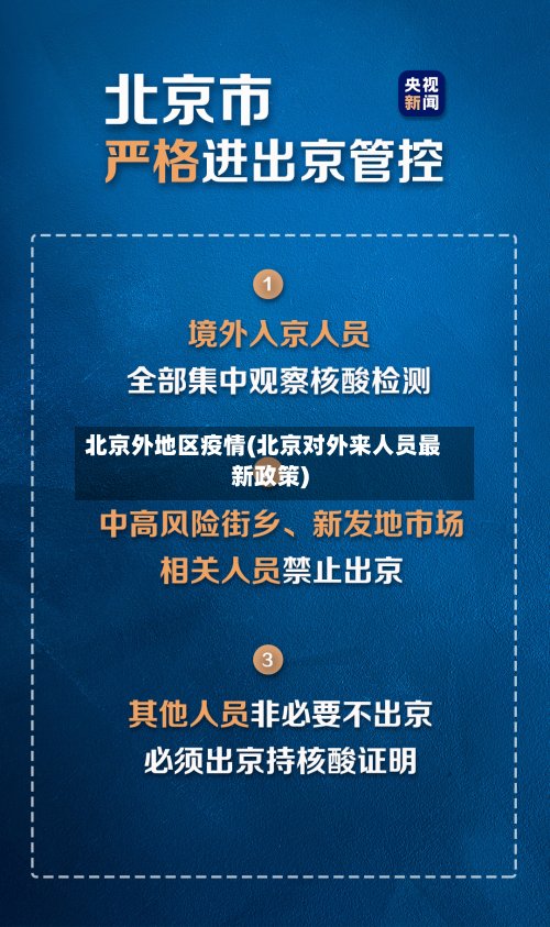 北京外地区疫情(北京对外来人员最新政策)-第2张图片