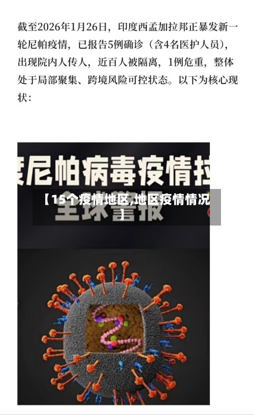 【15个疫情地区,地区疫情情况】